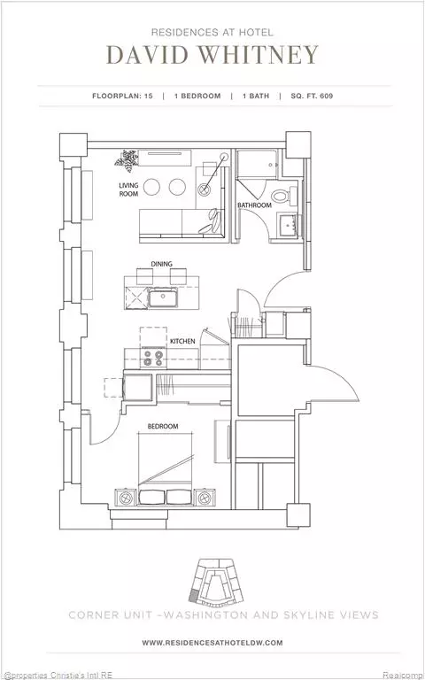 Detroit, MI 48226,1 Park Avenue