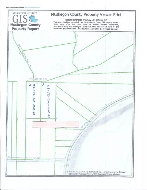 Twin Lake, MI 49457,0 Oak Road #Parcel B