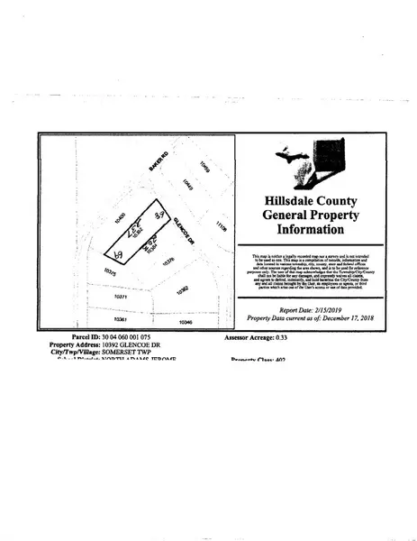 Lot 75 GLENCOE, Jerome, MI 49249