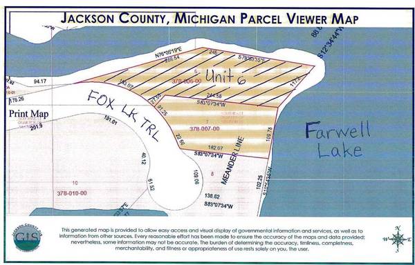 Unit 6 FOX LAKE TRAIL, Horton, MI 49246