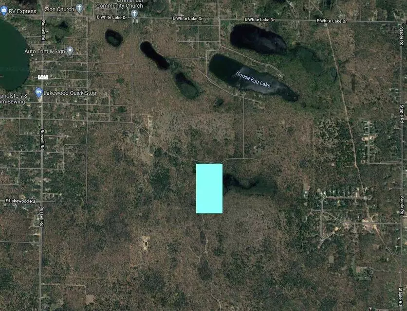 Twin Lake, MI 49457,Acreage V/L Lakewood Road