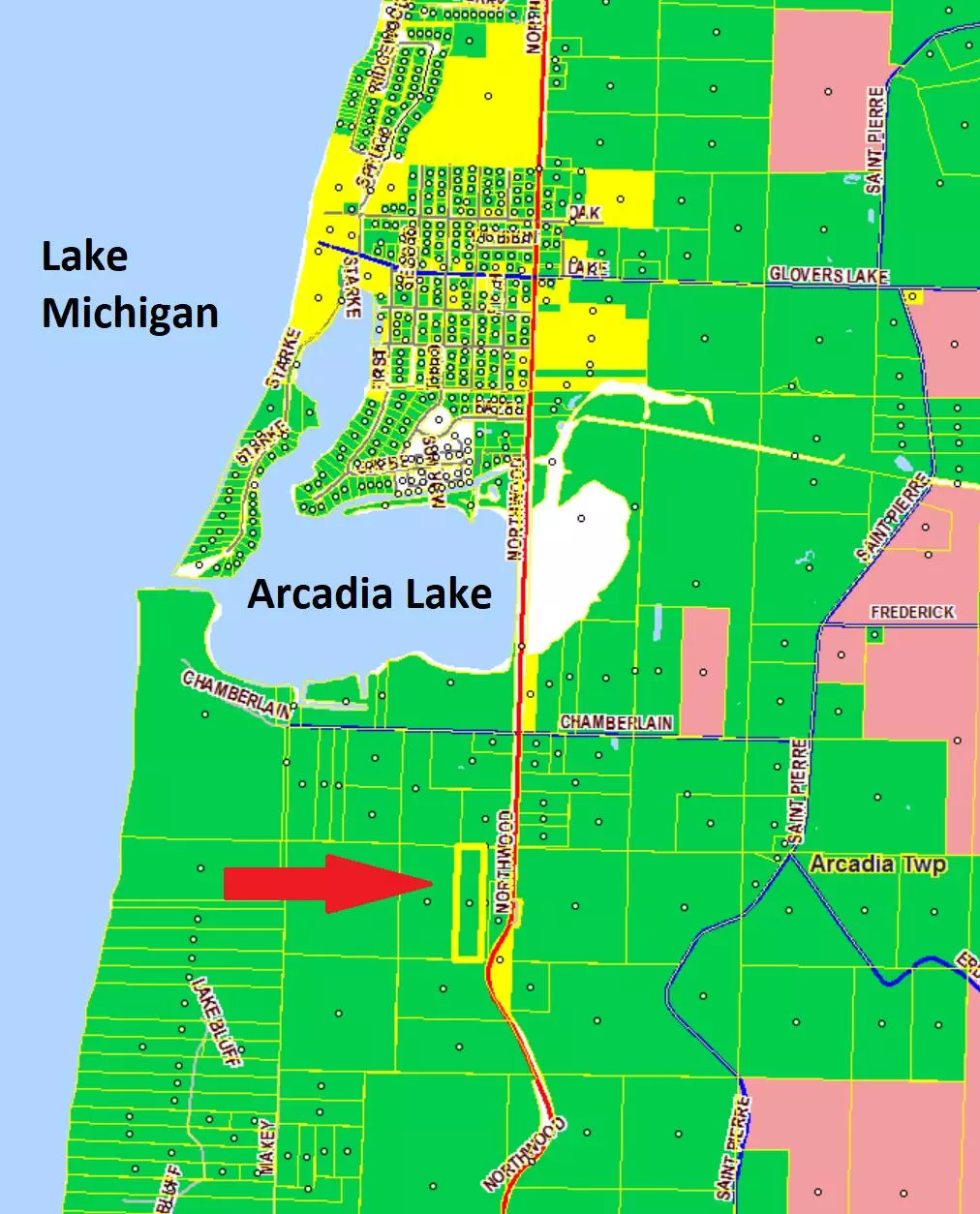 Arcadia, MI 49613,000 M-22