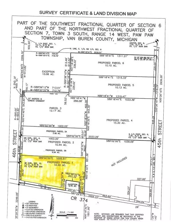 Parcel 1 cr 374, Paw Paw, MI 49079