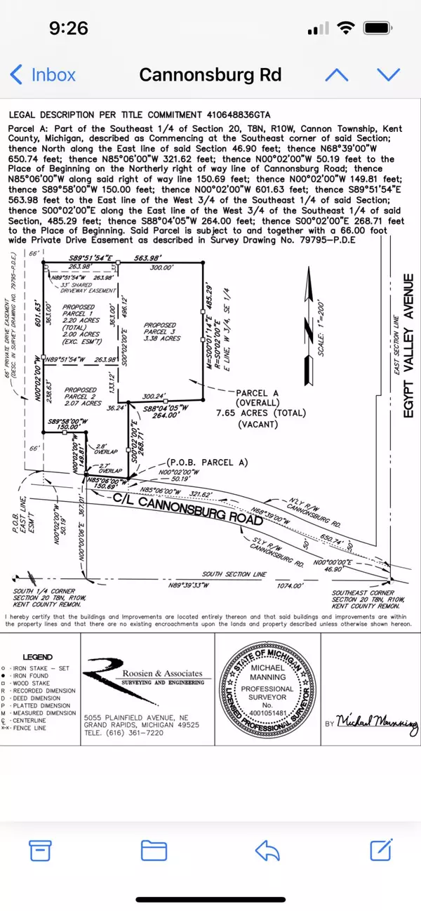 6255 - 2 Cannonsburg NE Road, Belmont, MI 49306