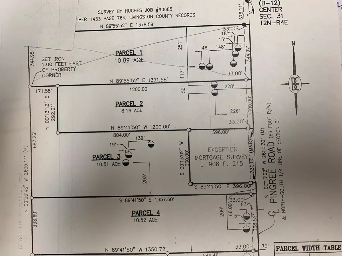 Howell, MI 48843,0 Parcel 3 Pingree Rd