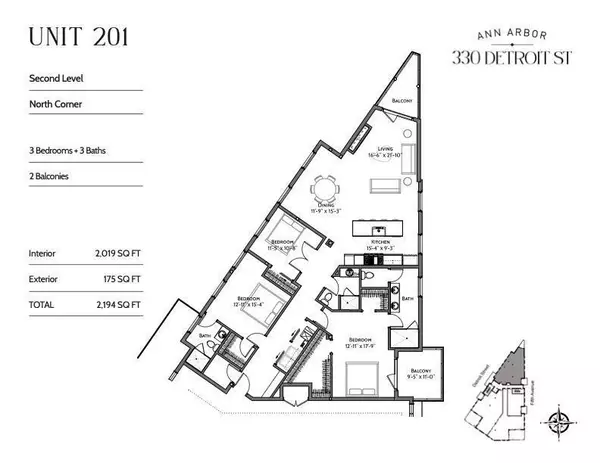 Ann Arbor, MI 48104,330 Detroit Street #201