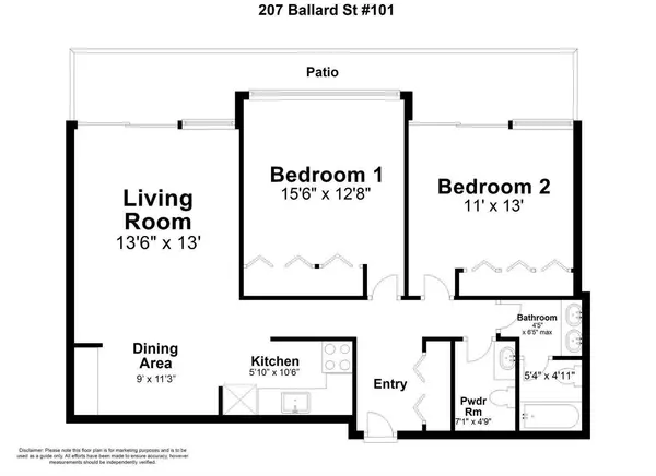 Ypsilanti, MI 48197,207 Ballard Street #101