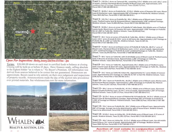 Pittsford, MI 49271,10160 Tuttle Road