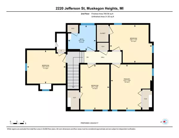 Muskegon Heights, MI 49444,2220 Jefferson Street