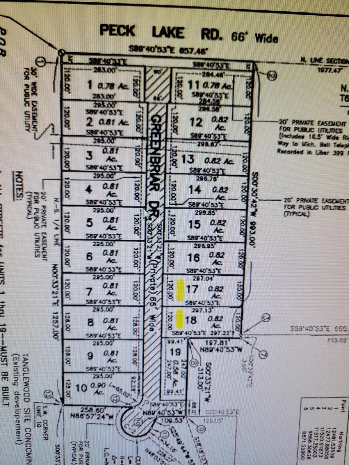 Lowell, MI 49331,V/L Lot 18 Greenbriar Drive