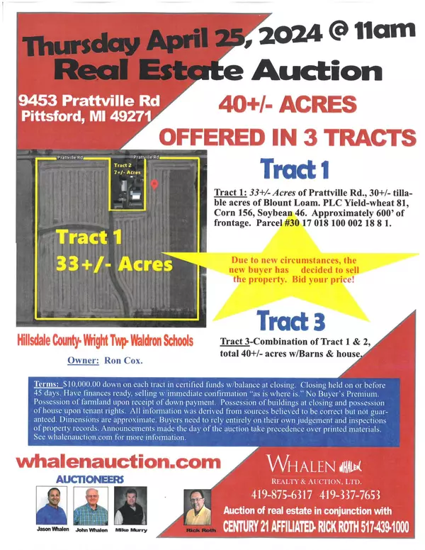 Pittsford, MI 49271,0 Prattville Road