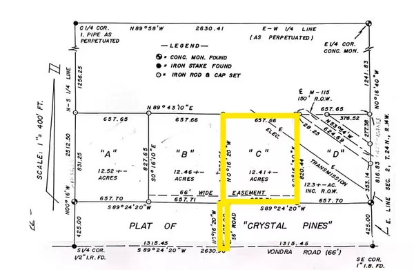 Parcel C VONDRA, Thompsonville, MI 49683