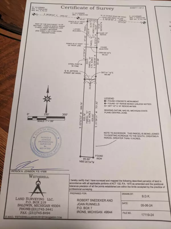 Lot A2 W 10 1/2 Mile Road, Irons, MI 49644