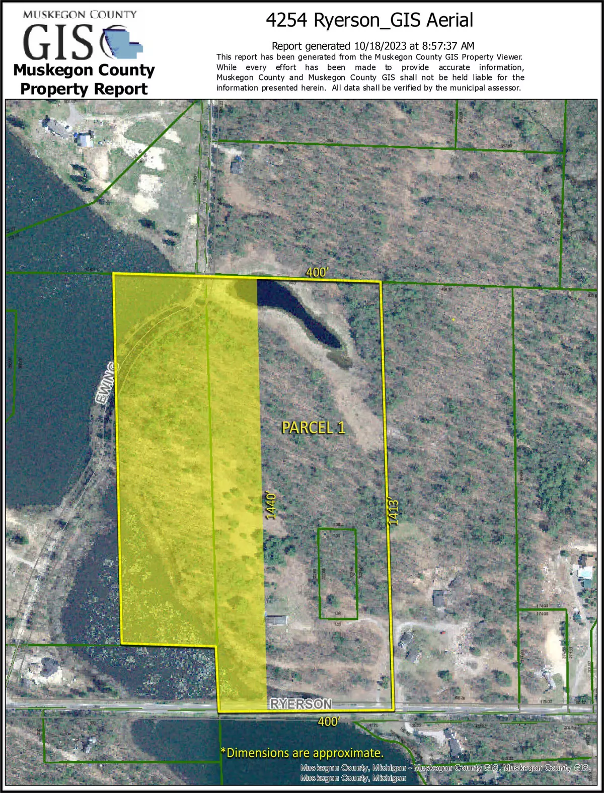 Twin Lake, MI 49457,4254 Ryerson Road #Parcel 1