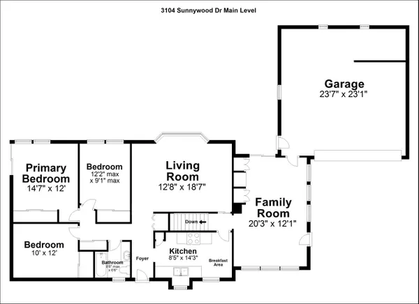 Ann Arbor, MI 48103,3104 Sunnywood Drive