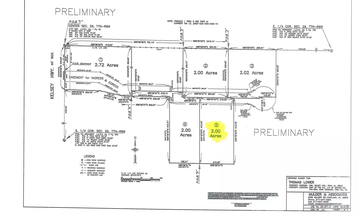 Ionia, MI 48846,VL Parcel 5 1581 Kelsey Highway