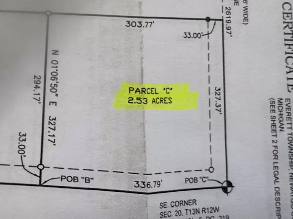 White Cloud, MI 49349,Parcel C E. 32nd Street