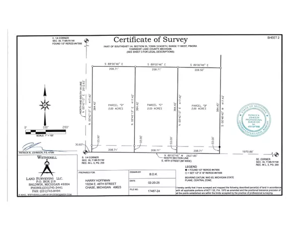 Chase, MI 49623,4 acres E 48th Street