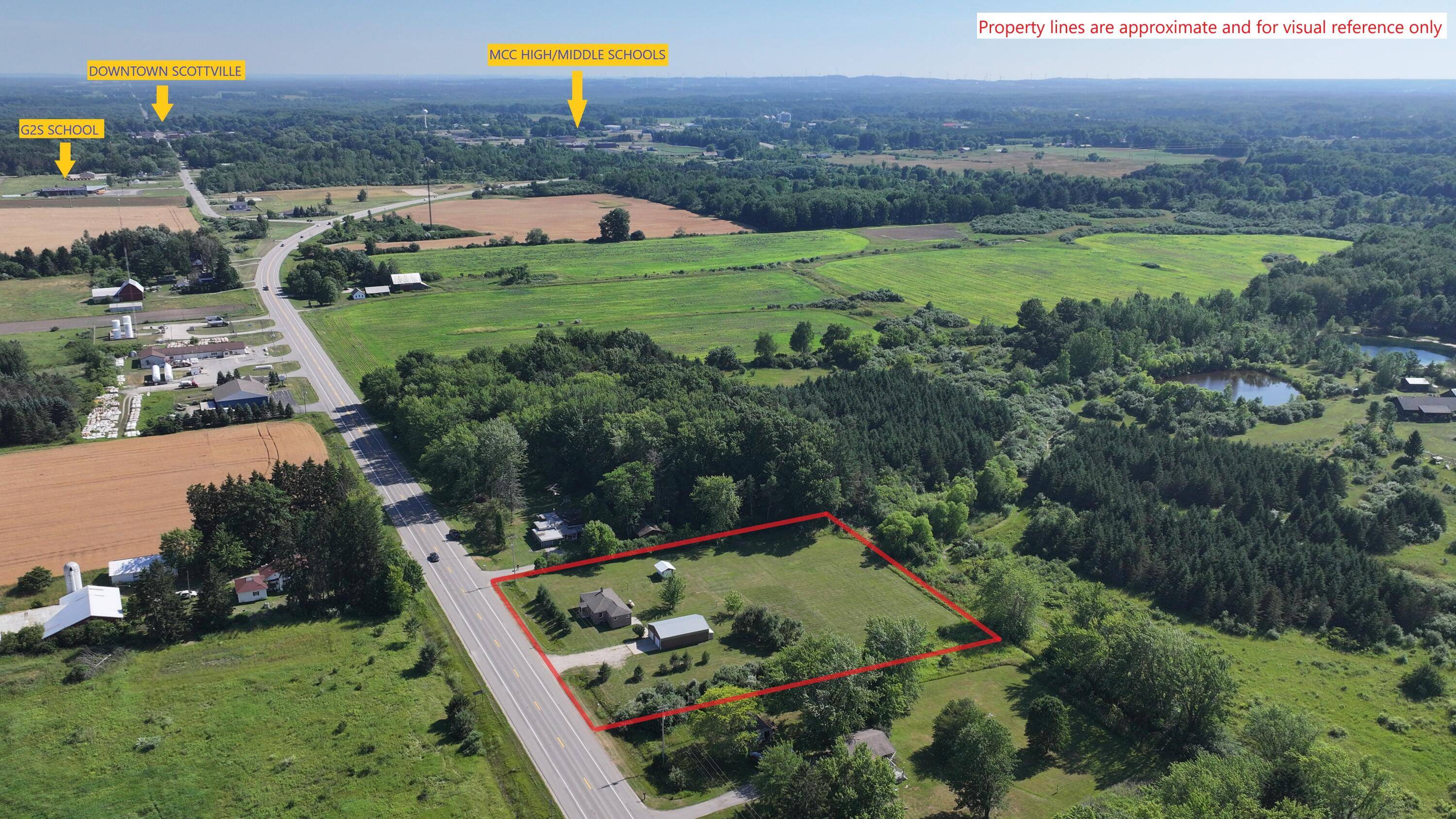 1103 N US 31 Highway, Scottville, MI 49454