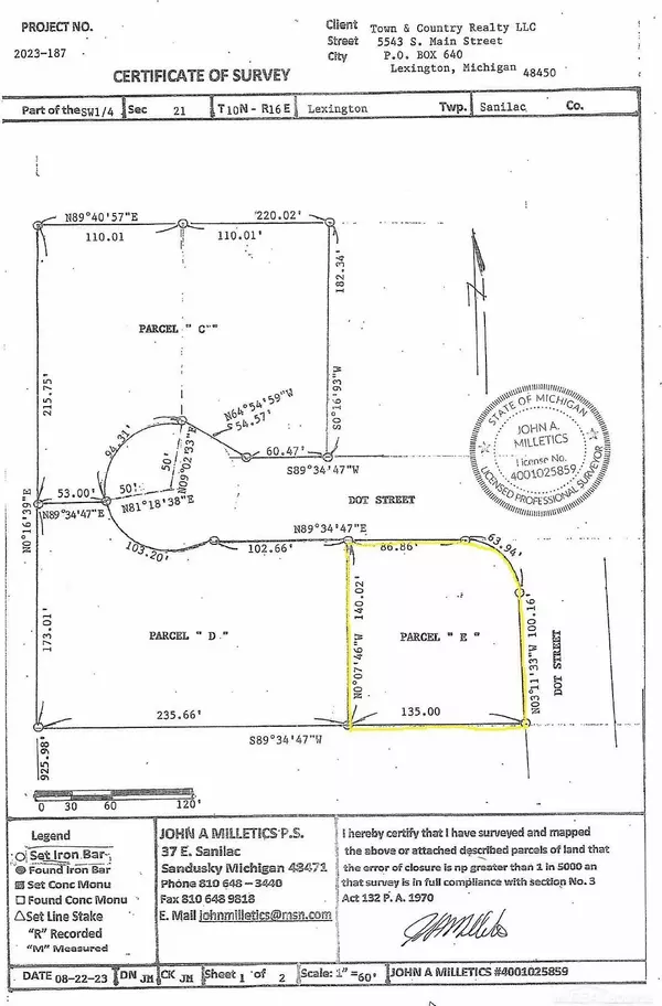 Parcel E Dot Street, Croswell, MI 48422