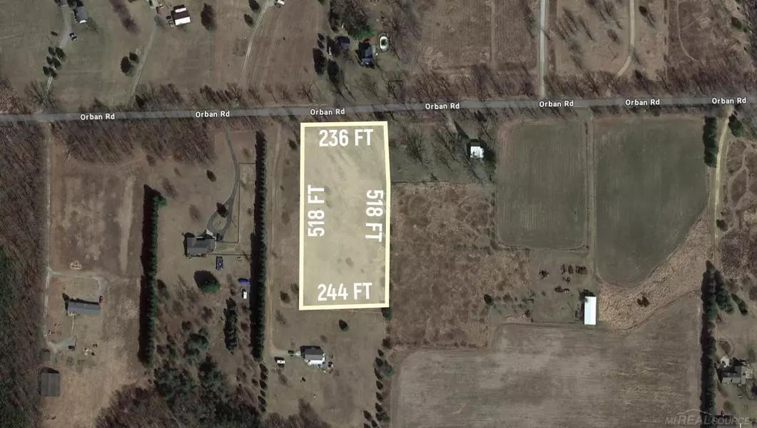 TBD Orban Road, Grass Lake, MI 49240