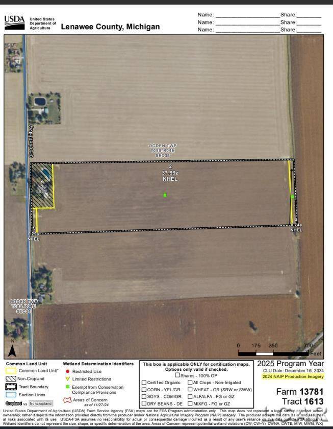 12772 Crockett Hwy. Road, Blissfield, MI 49228