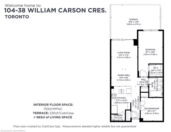 Toronto, ON M2P 2H2,38 William Carson Crescent