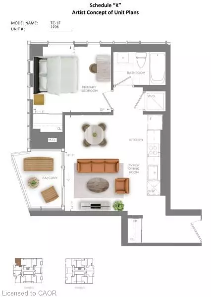 Kitchener, ON N2G 0G5,25 Wellington Street S #2706