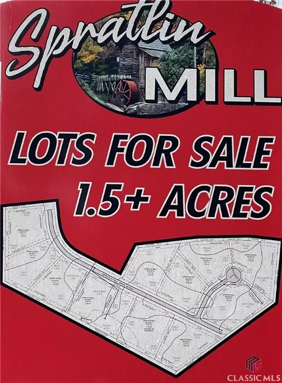 Hull, GA 30646,Lot14D Spratlin Mill DR