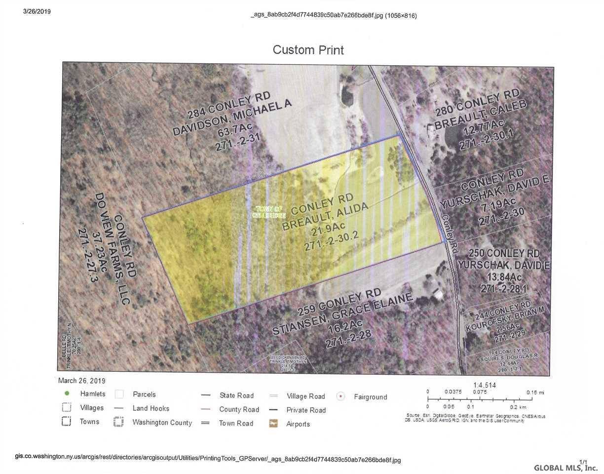 000 CONLEY Road, Cambridge, NY 12816