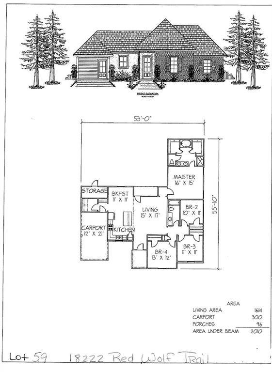 18222 RED WOLF, Loranger, LA 70446