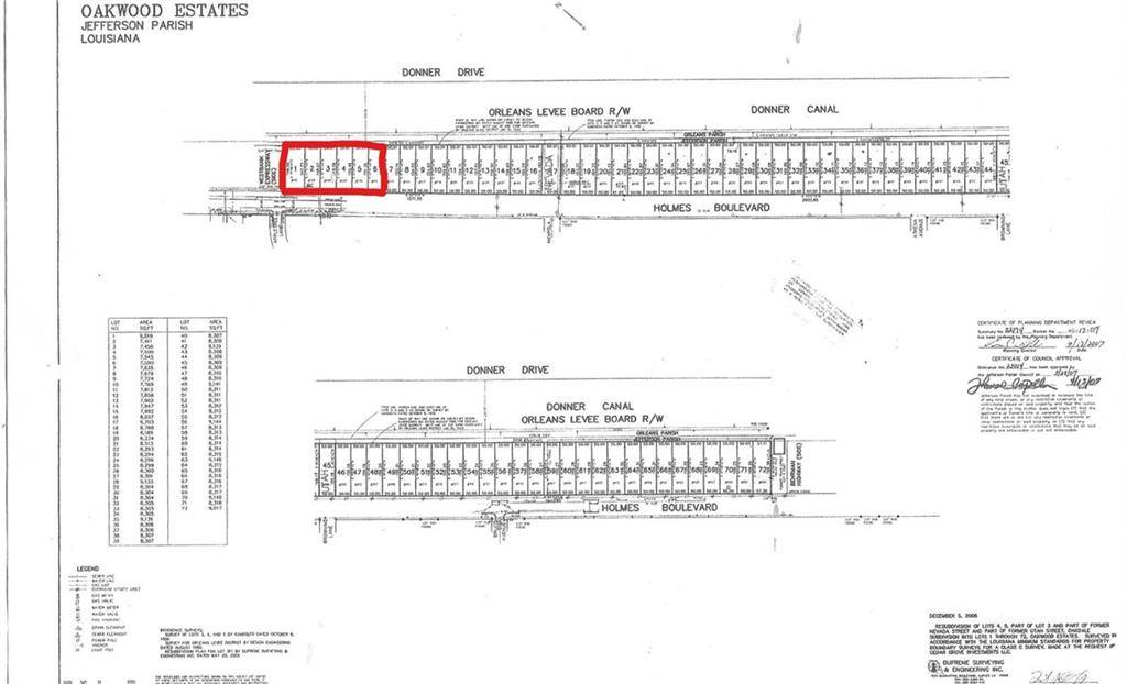 Gretna, LA 70056,LOTS 1-5 ON HOLMES BLVD