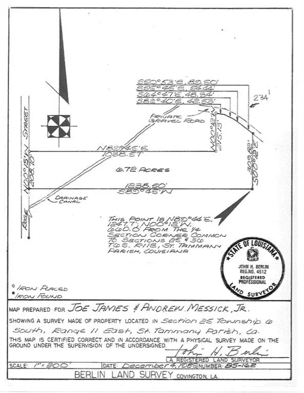 Covington, LA 70435,6.72 acres CLEAR CREEK RD