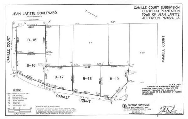 Lot 17 CAMILLE CT, Jean Lafitte, LA 70067