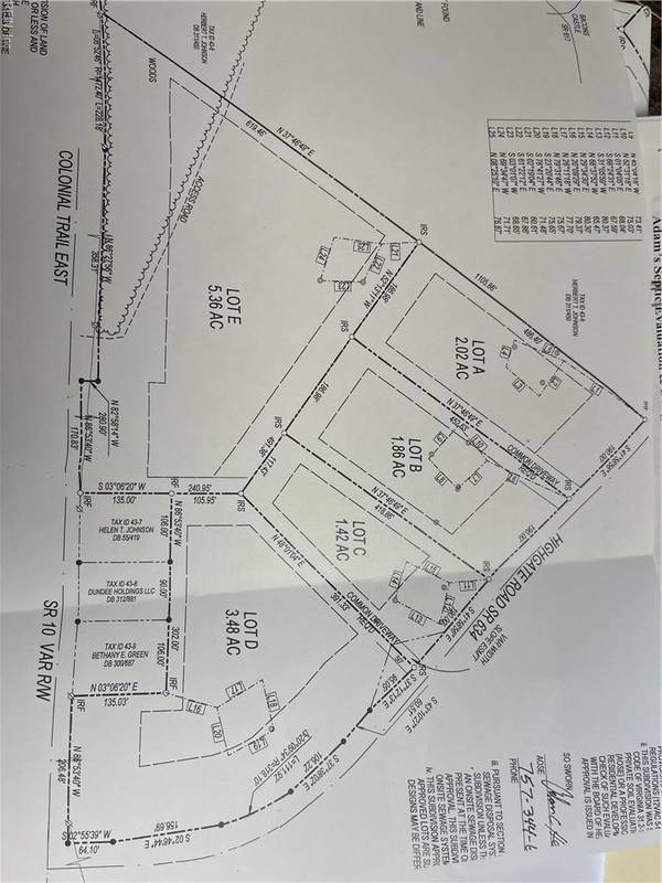 LOT D Colonial Trail, Surry, VA 23883