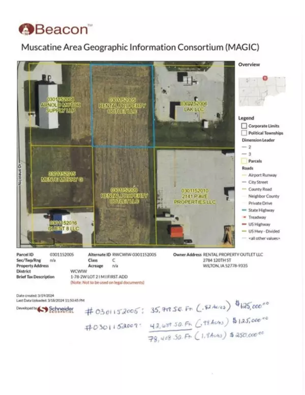 Wilton, IA 52778,Lot 6 W 3RD ST