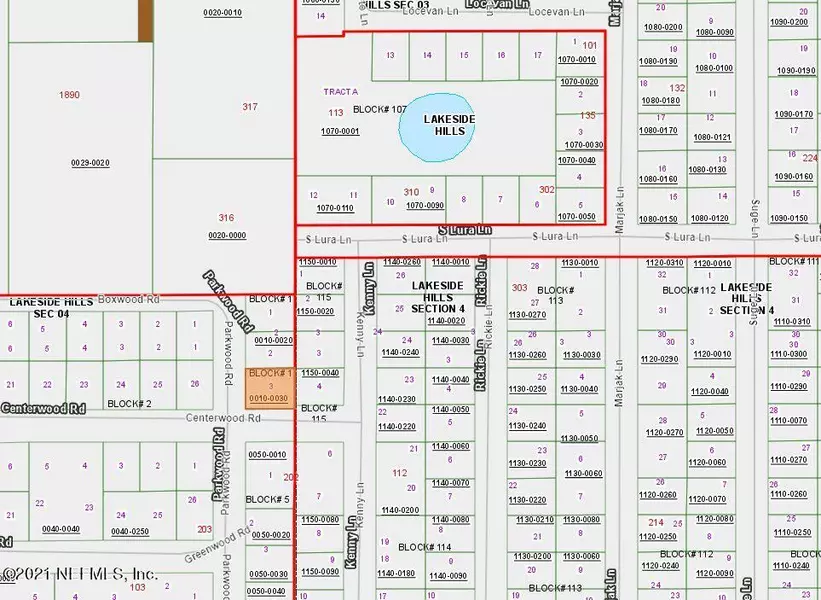 0 PARKWOOD, Florahome, FL 32140