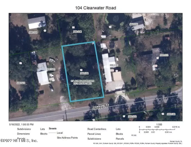 104 CLEARWATER RD, Satsuma, FL 32189