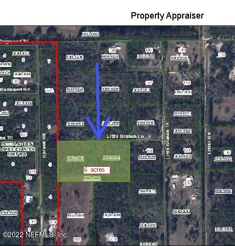 00 LITTLE BRANCH LN, Interlachen, FL 32148