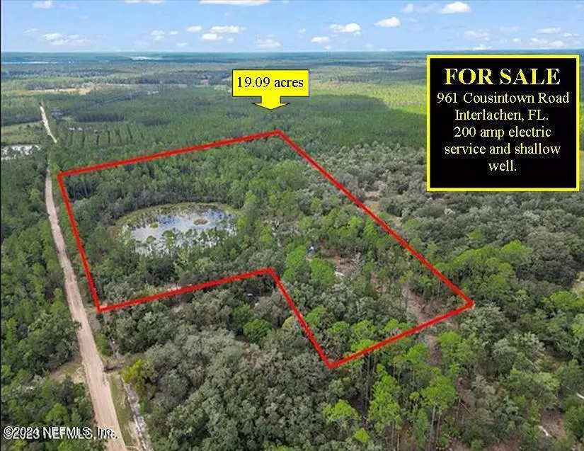 Interlachen, FL 32148,961 COUSINTOWN RD