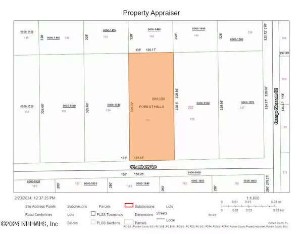 XX STRAWBERRY LN, Pomona Park, FL 32181
