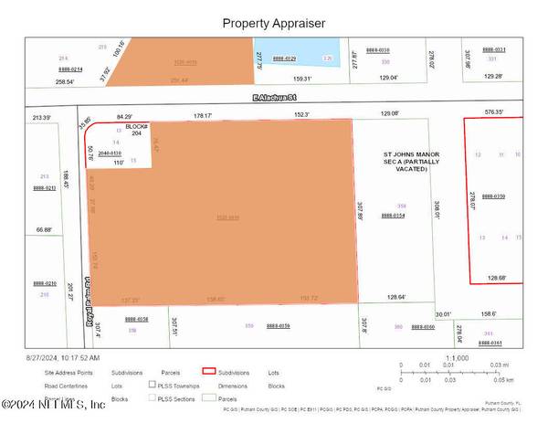 000 E E ALACHUA TRACT 355 356 357 ST,  Palatka,  FL 32177