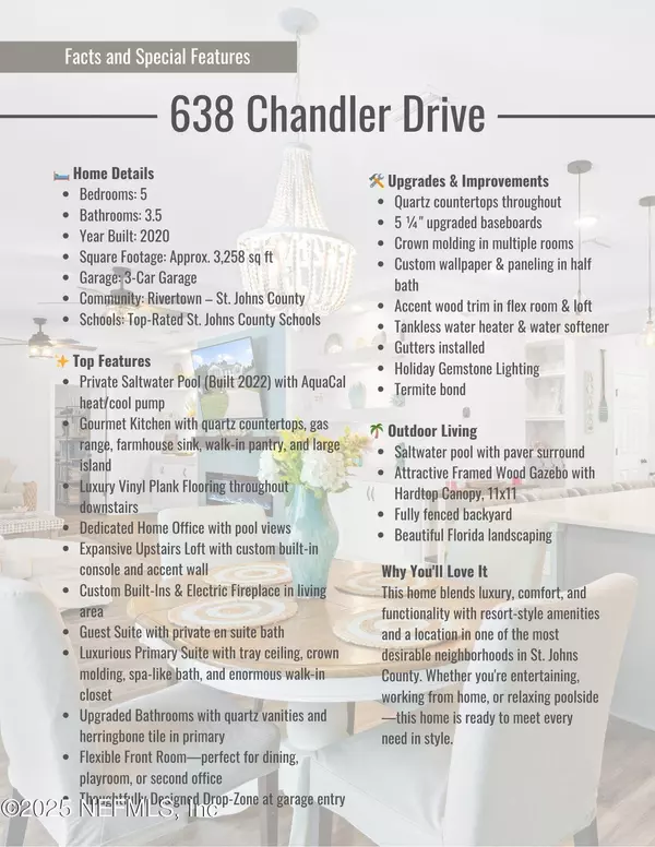 St. Johns, FL 32259,638 CHANDLER DR