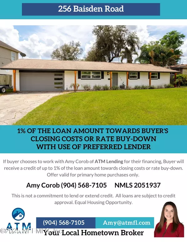 Jacksonville, FL 32218,256 BAISDEN RD