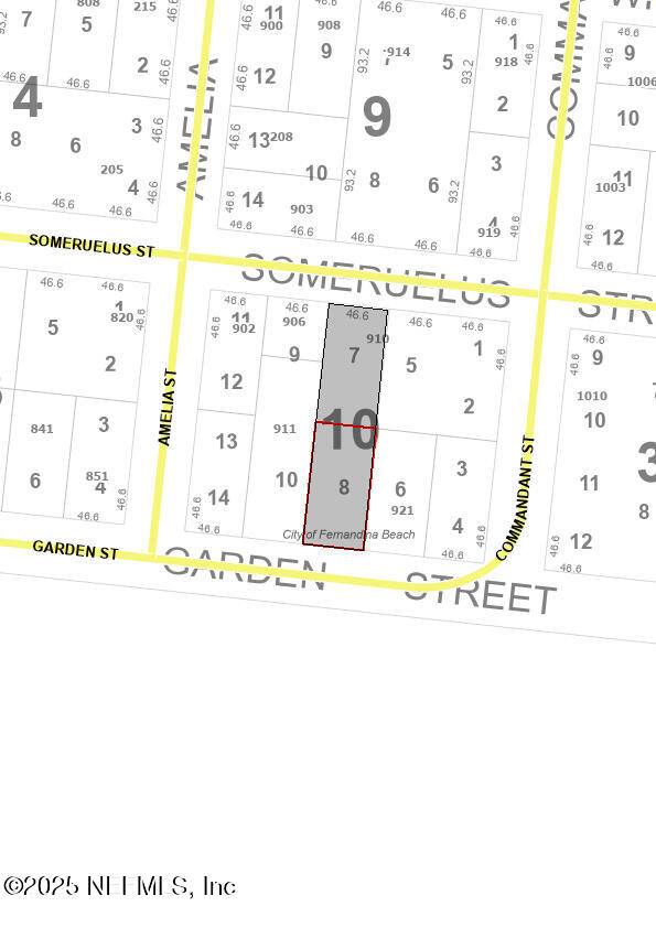 910 SOMERUELUS ST, Fernandina Beach, FL 32034