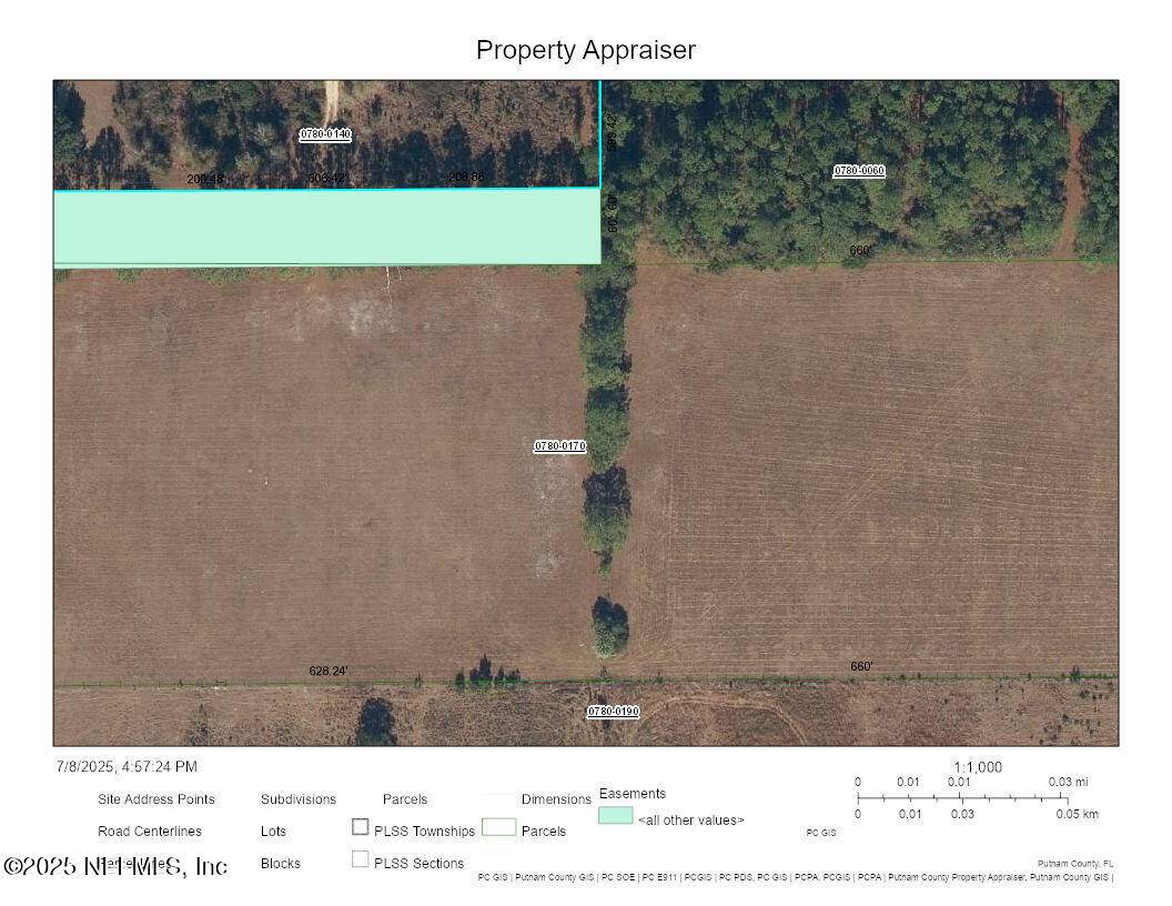 TBD LITTLE PERRY LN,  Hollister,  FL 32147