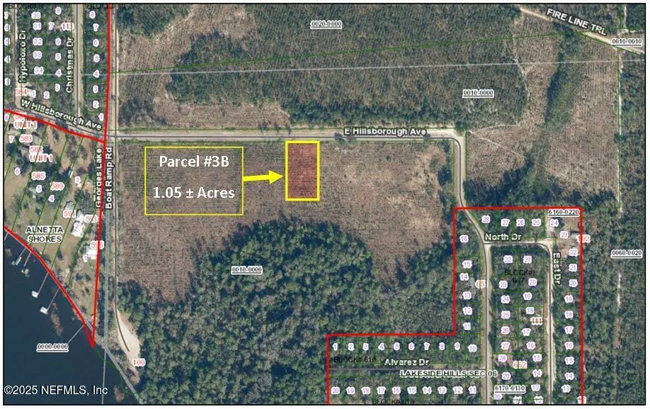 Florahome, FL 32140,PARCEL 3B E HILLSBOROUGH AVE