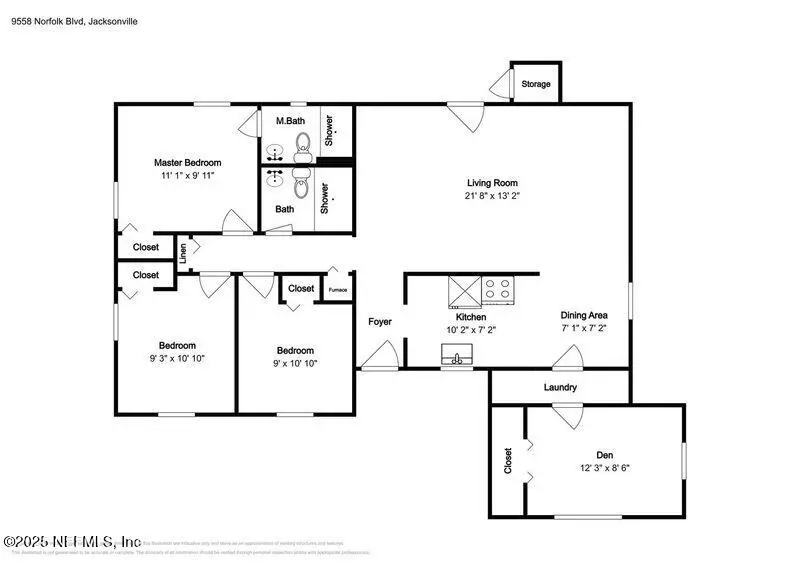 9558 NORFOLK BLVD, Jacksonville, FL 32208