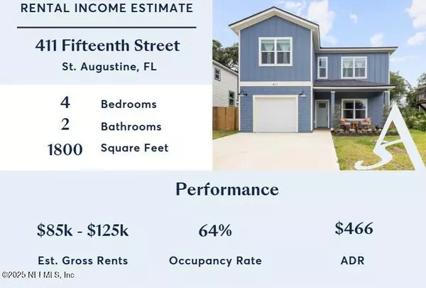 St. Augustine, FL 32084,411 FIFTEENTH ST