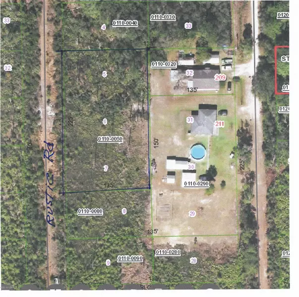 208 RUSTIC RD, Satsuma, FL 32189